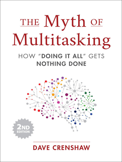 Title details for The Myth of Multitasking by Dave Crenshaw - Wait list